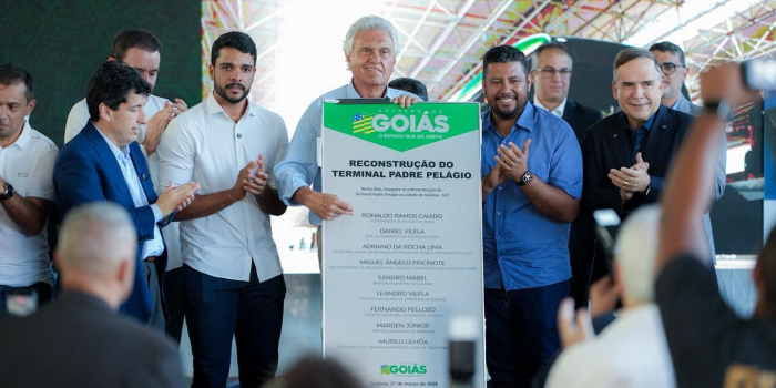 Caiado entrega novo Terminal Padre Pelágio e primeiros ônibus a biometano do Brasil